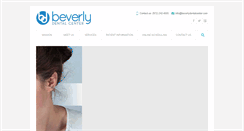 Desktop Screenshot of beverlydentalcenter.com